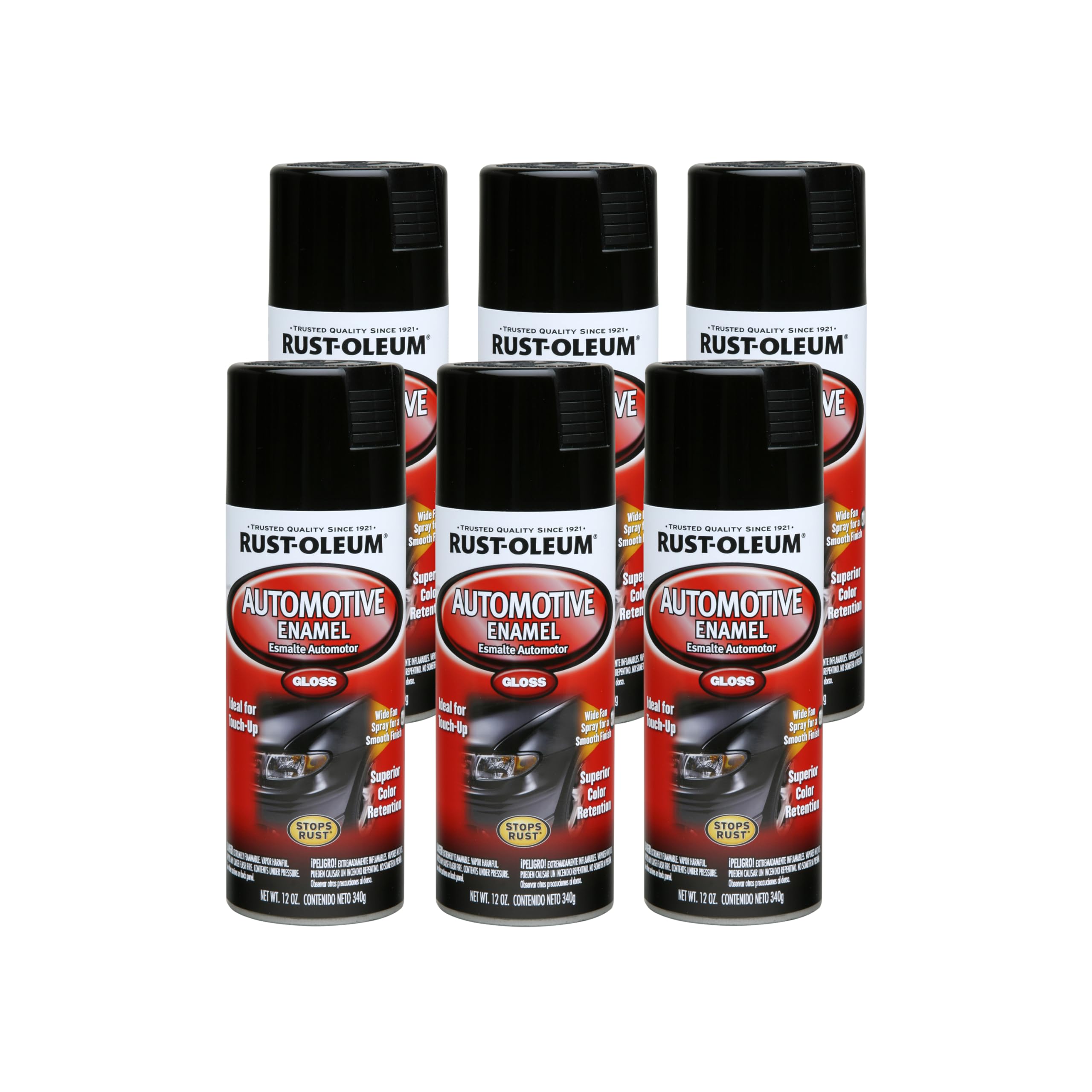 Amazon.com: Rust-Oleum 252462 Automotive Enamel Spray Paint, 12 oz